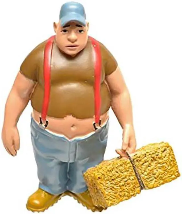 Alt view image 4 of 5 - Cousin Budford "Trailer Park" Figurine For 1:24 Diecast Model Cars By American Diorama 23974
