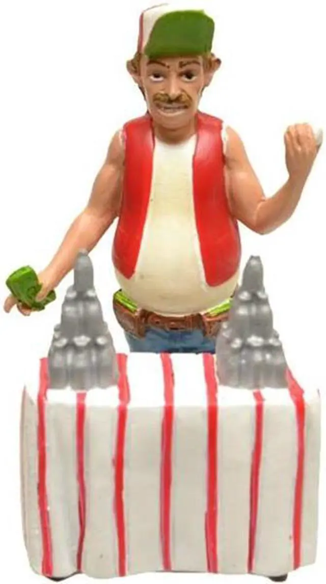 Alt view image 2 of 3 - Carnie Barney "Trailer Park" Figure For 1:18 Diecast Model Cars by American Diorama