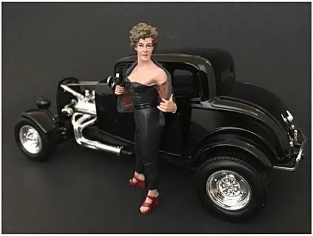 Alt view image 3 of 5 - American Diorama 38152 50s Style Figure II for 1 isto 18 Model Car