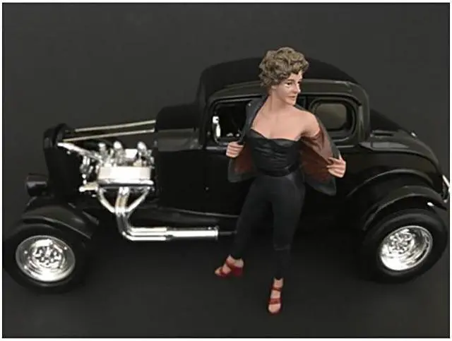 Alt view image 4 of 5 - American Diorama 38152 50s Style Figure II for 1 isto 18 Model Car