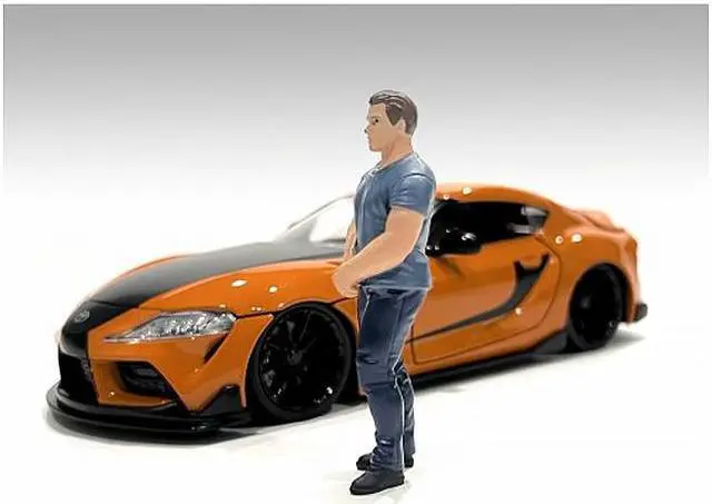 Alt view image 7 of 9 - "Car Meet 3" Figure 4 for 1/18 Scale Models by American Diorama