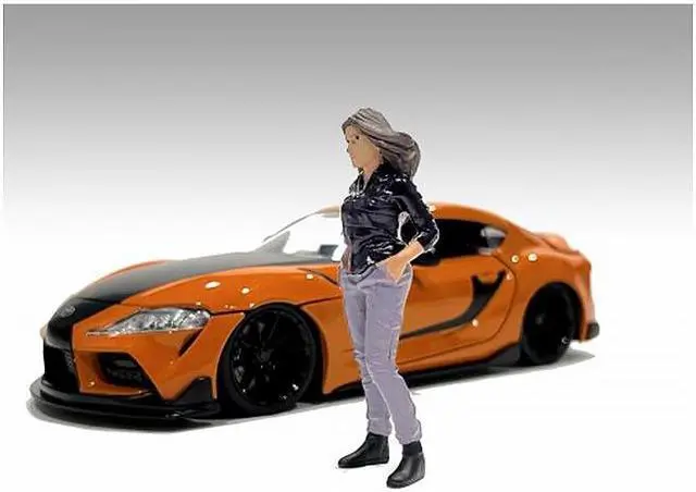 Alt view image 7 of 9 - "Car Meet 3" Figure 5 for 1/18 Scale Models by American Diorama