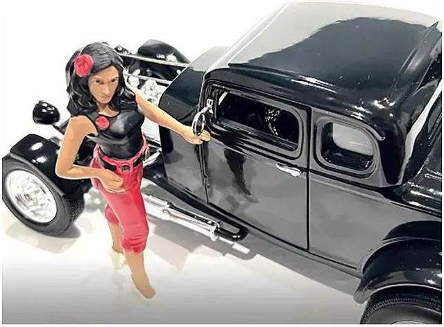 Alt view image 6 of 9 - "Pin-Up Girls" Carroll Figure For 1/24 Scale Models By American Diorama