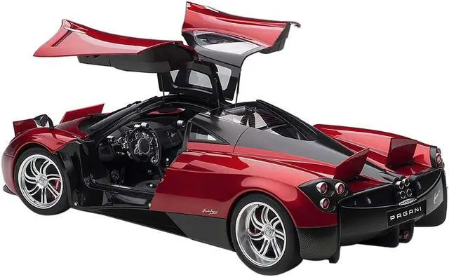Alt view image 9 of 11 - AUTOart 1/12 Pagani Huayra Metallic Red Finished Product