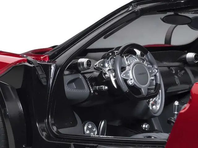 Alt view image 10 of 11 - AUTOart 1/12 Pagani Huayra Metallic Red Finished Product