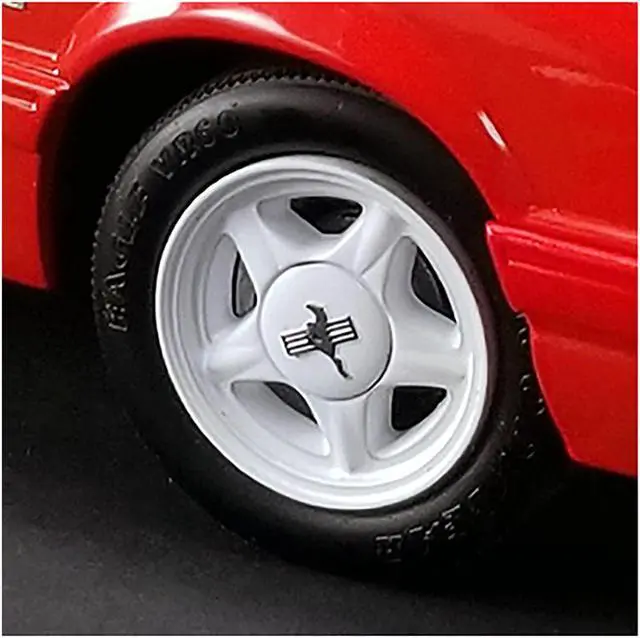 Alt view image 5 of 6 - Pony Wheels and Tires Set of 4 pieces from "1992 Ford Mustang LX" 1/18 by GMP