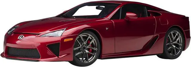 Alt view image 2 of 11 - Lexus LFA Pearl Red Metallic 1/18 Model Car by Autoart