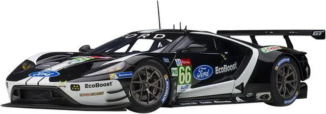 Alt view image 7 of 15 - Ford GT #66 Stefan Mucke - Olivier Pla - Billy Johnson 24H of Le Mans (2019) 1/18 Model Car by Autoart