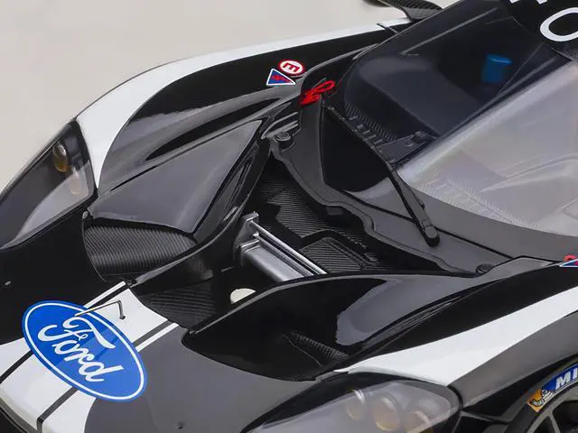 Alt view image 9 of 15 - Ford GT #66 Stefan Mucke - Olivier Pla - Billy Johnson 24H of Le Mans (2019) 1/18 Model Car by Autoart