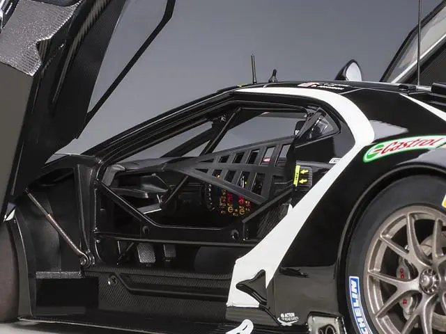 Alt view image 10 of 15 - Ford GT #66 Stefan Mucke - Olivier Pla - Billy Johnson 24H of Le Mans (2019) 1/18 Model Car by Autoart