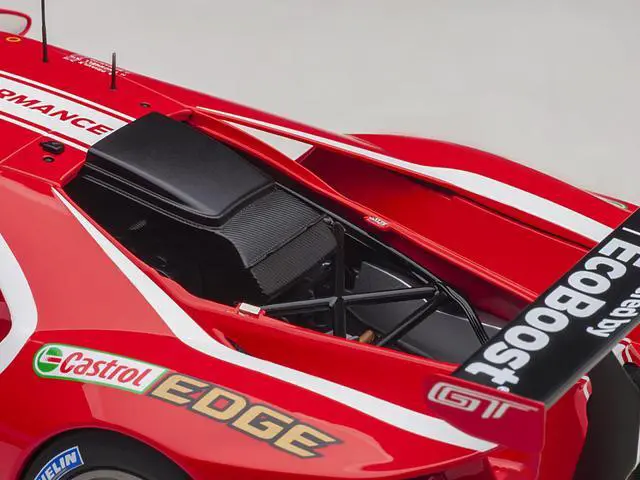 Alt view image 10 of 14 - Ford GT #67 Harry Tincknell - Andy Priaulx - Jonathan Bomarito 24H of Le Mans (2019) 1/18 Model Car by Autoart