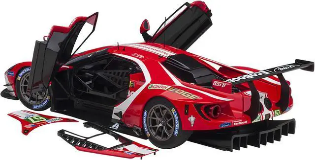 Alt view image 7 of 14 - Ford GT #67 Harry Tincknell - Andy Priaulx - Jonathan Bomarito 24H of Le Mans (2019) 1/18 Model Car by Autoart