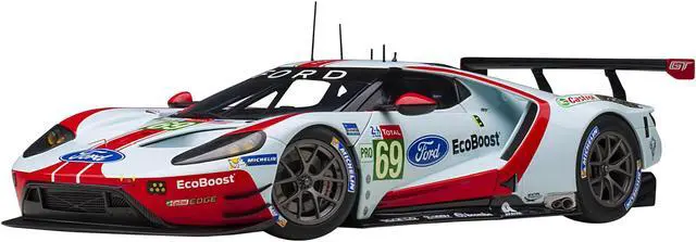 Alt view image 6 of 14 - Ford GT #69 Ryan Briscoe - Scott Dixon - Richard Westbrook 24H of Le Mans (2019) 1/18 Model Car by Autoart