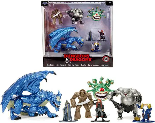 Alt view image 2 of 7 - "Dungeons and Dragons" Set of 7 Diecast Figures by Jada
