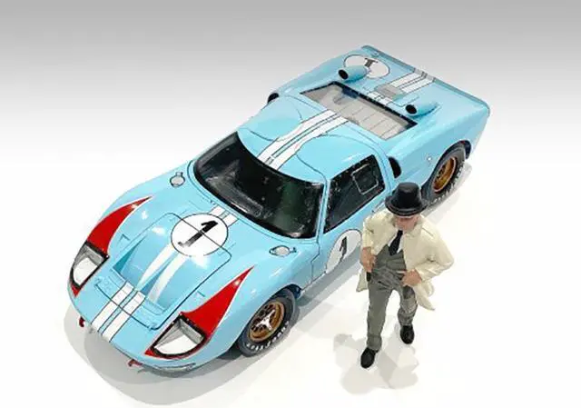 Alt view image 4 of 5 - "Race Day 2" Figurine II for 1/24 Scale Models by American Diorama