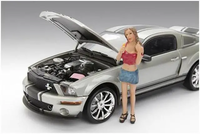 Alt view image 4 of 6 - American Diorama 77719 Female Monica Figure for 1-18 Diecast Model Cars