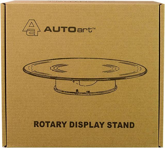Alt view image 6 of 6 - Rotary Display Turntable Stand Small 8 Inches with Black Top for 1/64, 1/43, 1/32, 1/24 Scale Models by Autoart