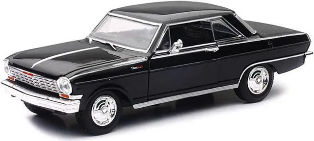 Alt view image 2 of 3 - 1964 Chevrolet Nova SS Black "Muscle Car Collection" 1/25 Diecast Model Car by New Ray