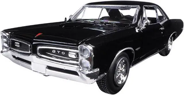 Alt view image 2 of 3 - 1966 Pontiac GTO Black "Muscle Car Collection" 1/25 Diecast Model Car by New Ray