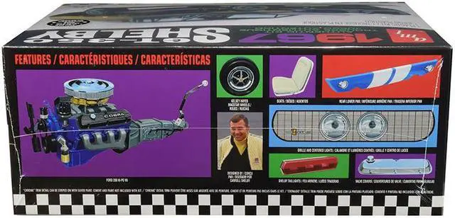 Alt view image 7 of 12 - 67 Ford Shelby Gt350 Car Model Kit