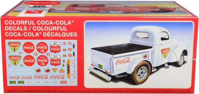 Alt view image 7 of 9 - AMT AMT1145M Skill 3 Model Kit 1940 Willys Gasser Pickup Truck Coca-Cola 1 by 25 Scale Model