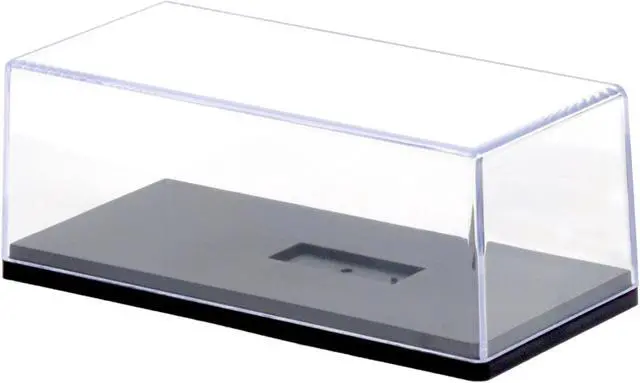 Alt view image 9 of 11 - acrylic display show case with plastic base for 1/64 scale model cars by greenlight 55025