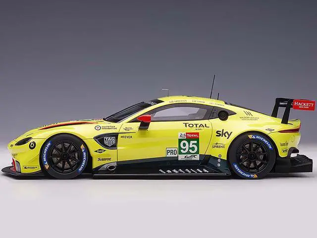 Alt view image 8 of 13 - 2018 Aston Martin Vantage GTE #95 Sorensen - Thiim - Turner Le Mans PRO 1/18 Model Car by Autoart