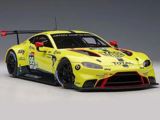 Alt view image 10 of 13 - 2018 Aston Martin Vantage GTE #95 Sorensen - Thiim - Turner Le Mans PRO 1/18 Model Car by Autoart