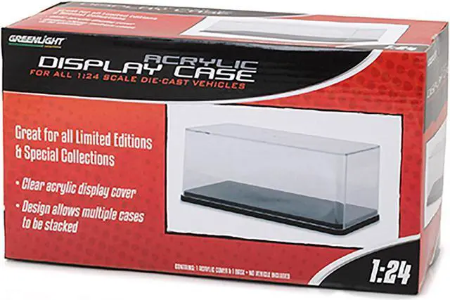 Alt view image 8 of 8 - greenlight collectibles 1:24 acrylic display case, clear