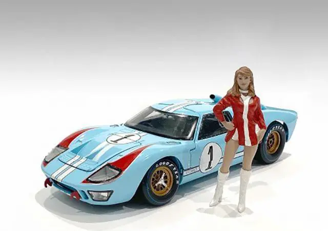 Alt view image 3 of 5 - "Race Day 2" Figurine VI for 1/18 Scale Models by American Diorama