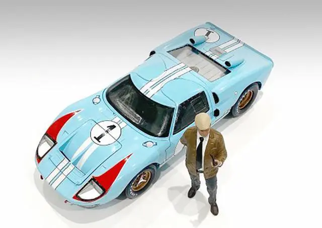 Alt view image 4 of 5 - "Race Day 2" Figurine III for 1/24 Scale Models by American Diorama