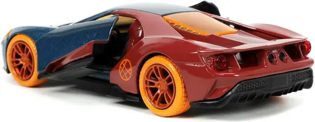 Alt view image 6 of 8 - 2017 Ford GT and Doctor Strange Diecast Figurine "Avengers" "Marvel" Series "Hollywood Rides" 1/32 Diecast Model Car by Jada