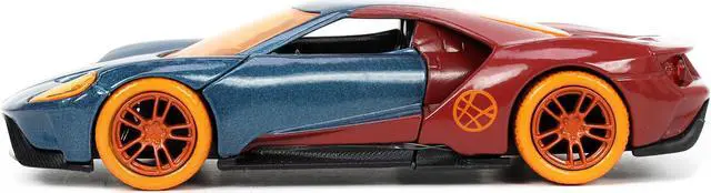 Alt view image 5 of 8 - 2017 Ford GT and Doctor Strange Diecast Figurine "Avengers" "Marvel" Series "Hollywood Rides" 1/32 Diecast Model Car by Jada