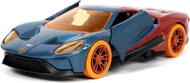 Alt view image 4 of 8 - 2017 Ford GT and Doctor Strange Diecast Figurine "Avengers" "Marvel" Series "Hollywood Rides" 1/32 Diecast Model Car by Jada