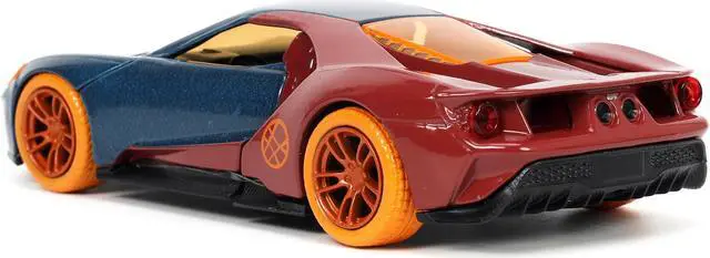 Alt view image 7 of 8 - 2017 Ford GT and Doctor Strange Diecast Figurine "Avengers" "Marvel" Series "Hollywood Rides" 1/32 Diecast Model Car by Jada