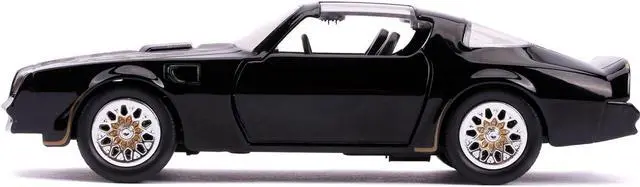 Alt view image 5 of 5 - Tego's Pontiac Firebird Black with Gold Stripes and Hood Bird "Fast & Furious" Series 1/32 Diecast Model Car by Jada