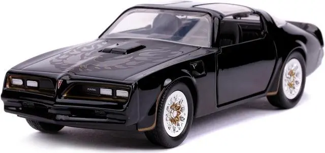 Alt view image 4 of 5 - Tego's Pontiac Firebird Black with Gold Stripes and Hood Bird "Fast & Furious" Series 1/32 Diecast Model Car by Jada