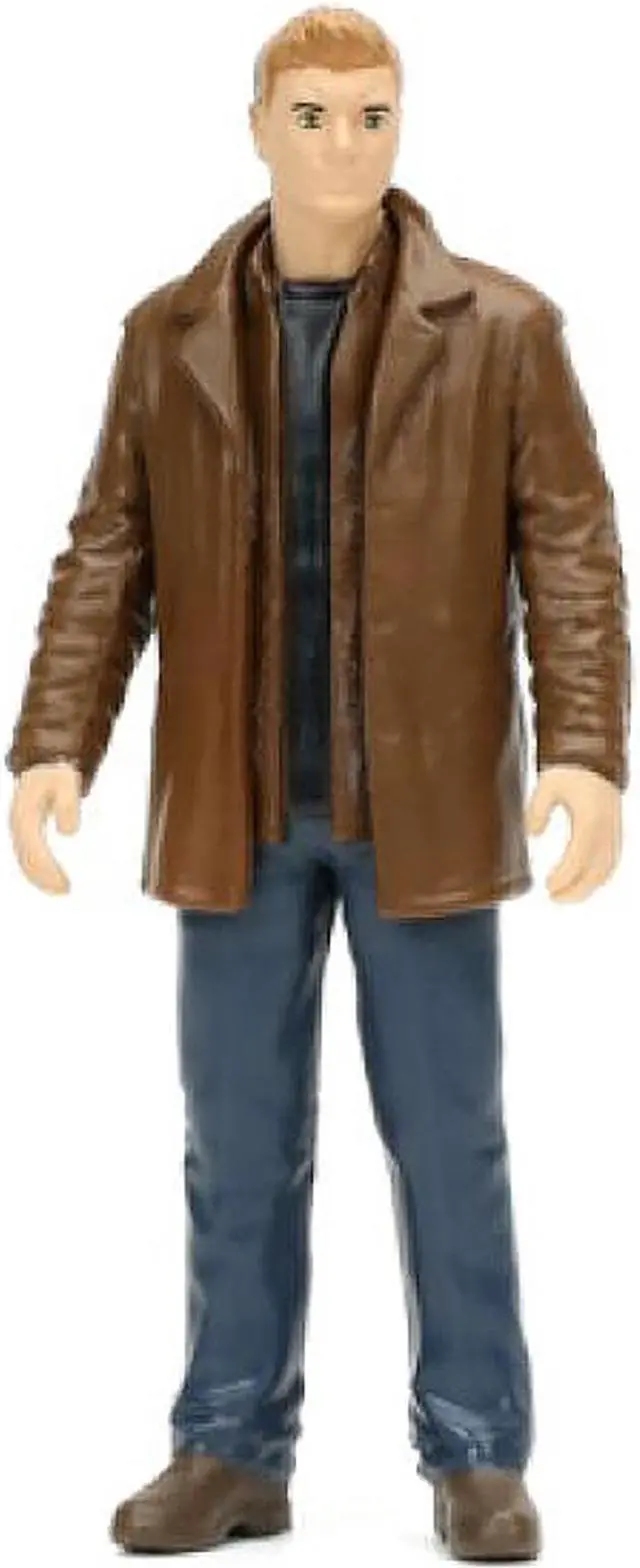 Alt view image 9 of 9 - 1967 Chevrolet Impala SS Sport Sedan Black and Dean Winchester Diecast Figurine "Supernatural" (2005-2020) TV Series "Hollywood Rides" Series 1/24 Diecast Model Car by Jada