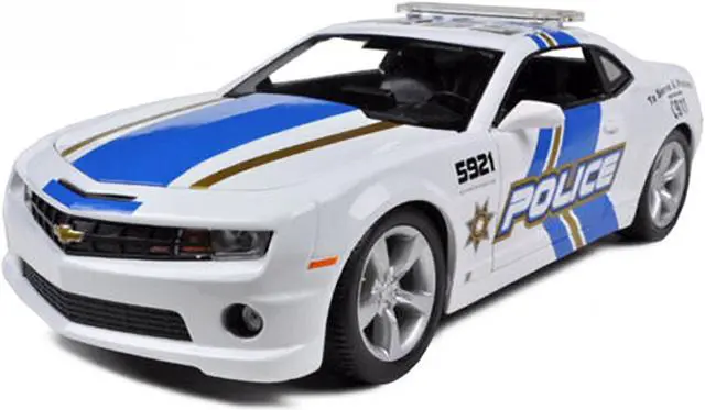 Alt view image 5 of 6 - 2010 Chevrolet Camaro RS SS Police 1/18 Diecast Model Car by Maisto
