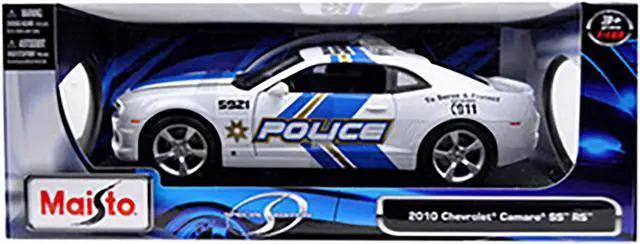 Alt view image 6 of 6 - 2010 Chevrolet Camaro RS SS Police 1/18 Diecast Model Car by Maisto