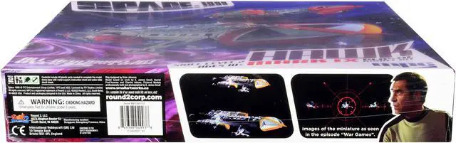 Alt view image 4 of 6 - Skill 2 Model Kit Hawk Mark IX Space Fighter "Space: 1999" (1975-1977) TV Show 1/48 Scale Model by MPC