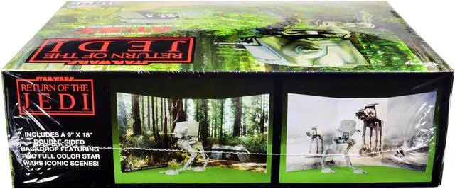 Alt view image 7 of 12 - Skill 2 Snap Model Kit AT-ST "Star Wars: Return of the Jedi" Movie Scale Model by MPC