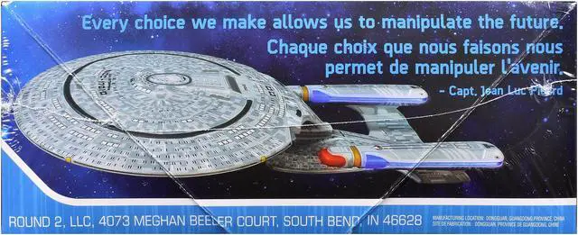 Alt view image 6 of 8 - Star Trek U.s.s. Enterprise D The Next Generation Snap Kit