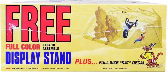 Alt view image 5 of 6 - Skill 2 Model Kit Sandkat Dune Dragster 1/25 Scale Model by AMT