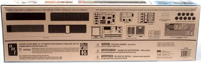 Alt view image 6 of 6 - Skill 3 Model Kit Great Dane 40 Ft. Reefer Refrigerated Trailer 1/25 Scale Model by AMT