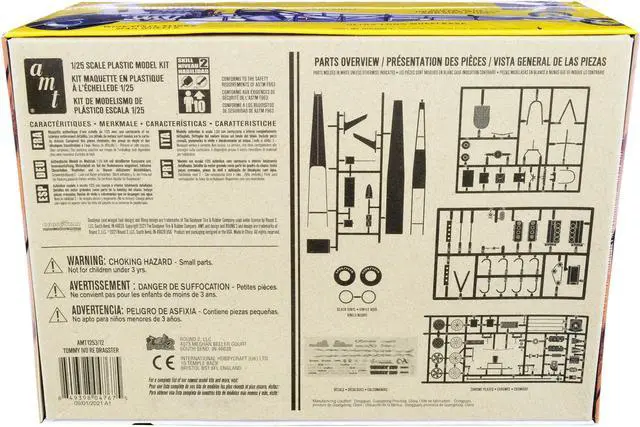Alt view image 6 of 6 - Skill 2 Model Kit Tommy Ivo Rear Engine Dragster 1/25 Scale Model by AMT