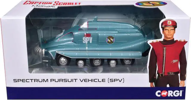 Alt view image 3 of 3 - Spectrum Pursuit Vehicle (SPV) Blue Metallic "Captain Scarlet & the Mysterons" (1967-1968) TV Series Diecast Model Car by Corgi