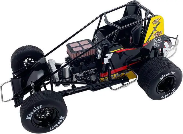 Alt view image 2 of 4 - Winged Sprint Car #8 Cory Eliason "Commercial Edge" RSR "High Limit Sprint Car Series" (2024) 1/18 Diecast Model Car by ACME