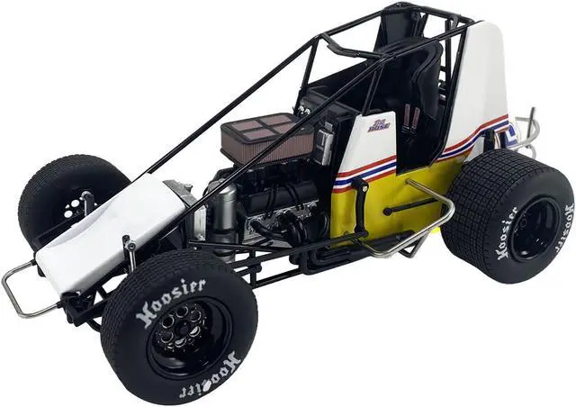 Alt view image 2 of 5 - Winged Sprint Car #6 "Michael Waltrip Brewing Co." Glenn Styres Racing "World of Outlaws" (2024) 1/18 Diecast Model Car by ACME