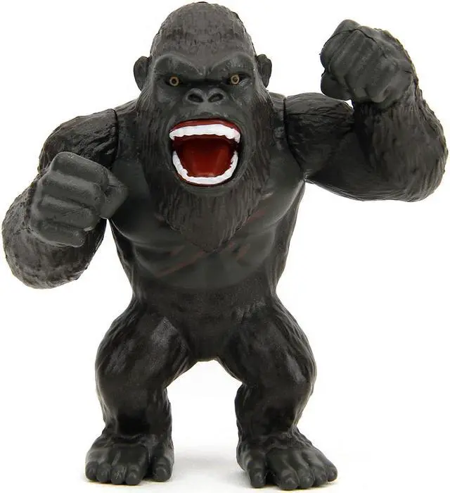 Alt view image 3 of 10 - Set of 4 Diecast Figures "Godzilla x Kong: The New Empire" (2024) Movie "Metalfigs" Series Diecast Models by Jada